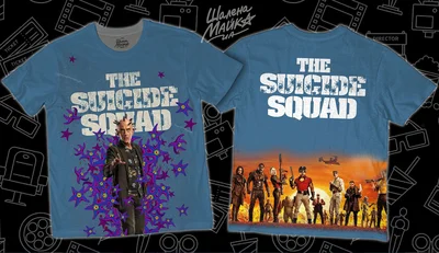 Футболки с полной запечаткой: отряд самоубийц - Мыслитель